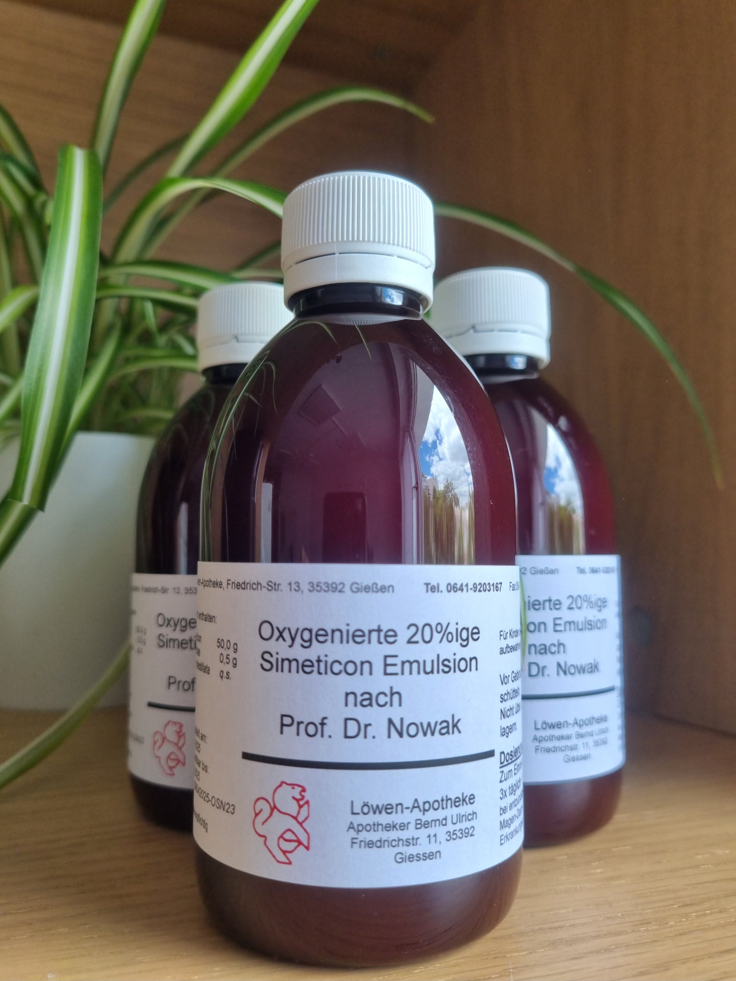 Oxygenierte Simeticon-Emulsion nach Prof. Nowak 250ml